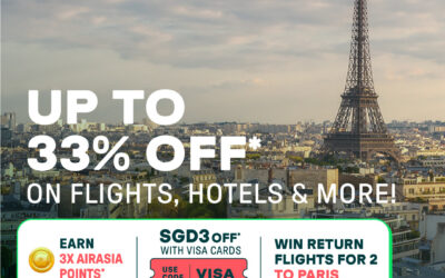 Paris awaits! Up to 33% OFF travel deals